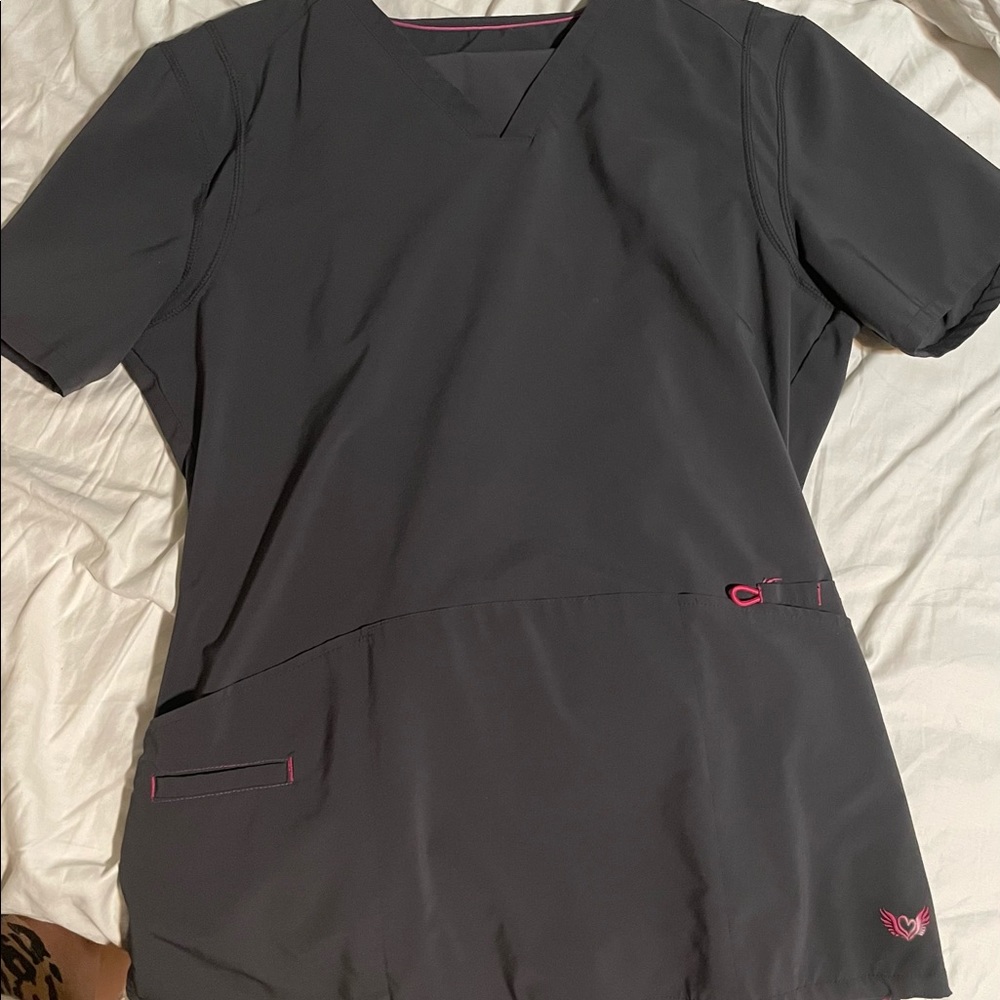 Grey Smitten scrubs